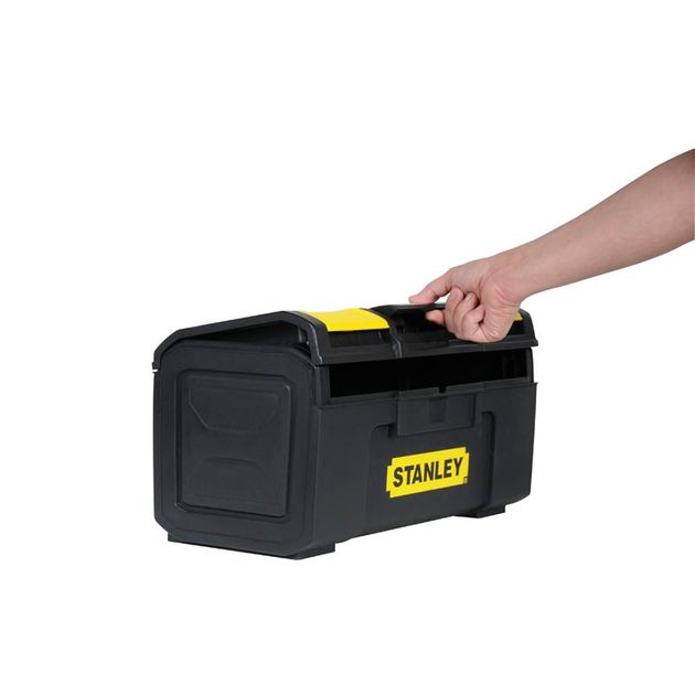 Ящик для инструмента Stanley Basic, пластик, 394x220x162 мм, фото , изображение 4 | SNABZHENIE.com.ua Ящик для инструмента Stanley Basic, пластик, 394x220x162 мм, фото , изображение 4 | SNABZHENIE.com.ua