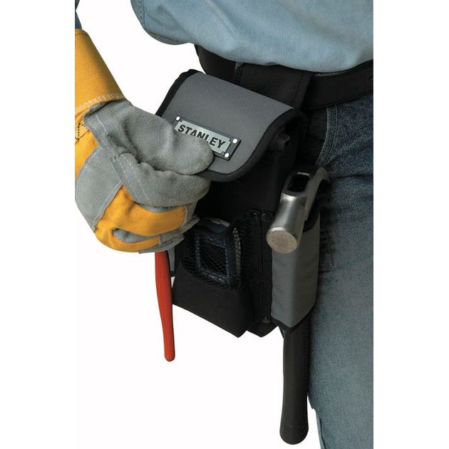 Поясная сумка Basic для инструмента STANLEY (1-93-329), 160x240x110 мм, фото , изображение 2 | SNABZHENIE.com.ua Поясная сумка Basic для инструмента STANLEY (1-93-329), 160x240x110 мм, фото , изображение 2 | SNABZHENIE.com.ua