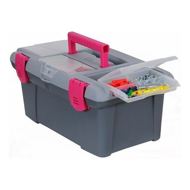 Ящик пластмассовый для инструментов STANLEY Jumbo DIY 400x254x182 мм, фото , изображение 2 | SNABZHENIE.com.ua Ящик пластмассовый для инструментов STANLEY Jumbo DIY 400x254x182 мм, фото , изображение 2 | SNABZHENIE.com.ua