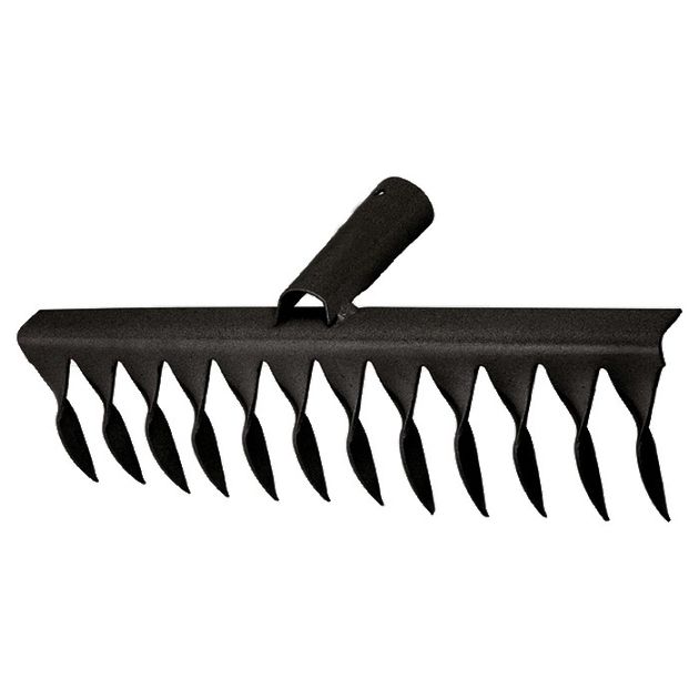 Граблі 14-зубі 280 мм без черенка, виті СИБРТЕХ (61765C), фото , зображення 2 | SNABZHENIE.com.ua
