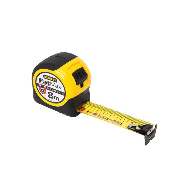 Рулетка 8 м магнитная STANLEY Fatmax Blade Armor (FMHT0-33868), фото , изображение 2 | SNABZHENIE.com.ua Рулетка 8 м магнитная STANLEY Fatmax Blade Armor (FMHT0-33868), фото , изображение 2 | SNABZHENIE.com.ua