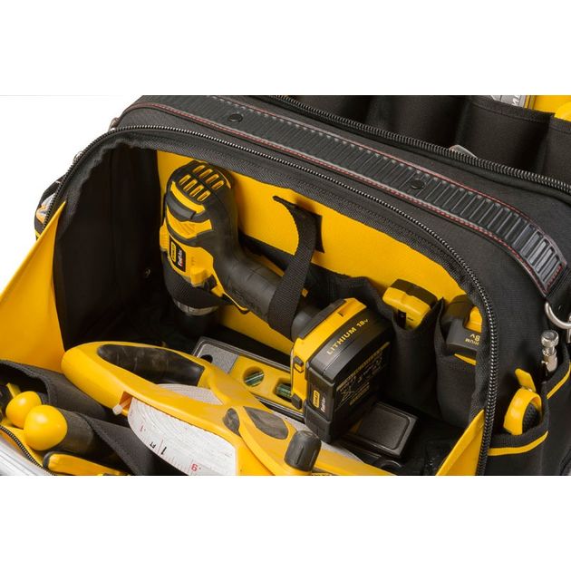 Двусторонняя сумка для инструментов FatMax, 430x280x300 мм STANLEY, фото , изображение 6 | SNABZHENIE.com.ua Двусторонняя сумка для инструментов FatMax, 430x280x300 мм STANLEY, фото , изображение 6 | SNABZHENIE.com.ua