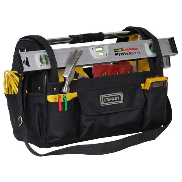Сумка для инструмента открытая 18'' Stanley STST1-70712, фото , изображение 2 | SNABZHENIE.com.ua Сумка для инструмента открытая 18'' Stanley STST1-70712, фото , изображение 2 | SNABZHENIE.com.ua