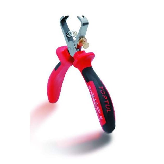 Клещи для снятия изоляции 6 1000V TOPTUL (хром молибден), фото , изображение 2 | SNABZHENIE.com.ua