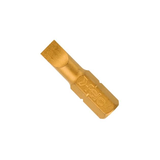 Бита 5,5 х 1,0 х 25 мм TIN, 1/4", С 6,3 FELO (02052070), фото  | SNABZHENIE.com.ua