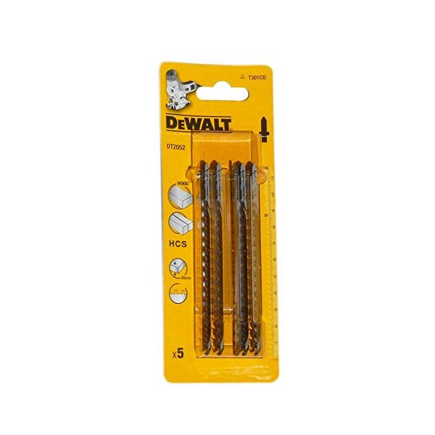 Полотно T 301 CD для лобзика по дереву, 65 мм, 5 шт DeWalt, фото  | SNABZHENIE.com.ua