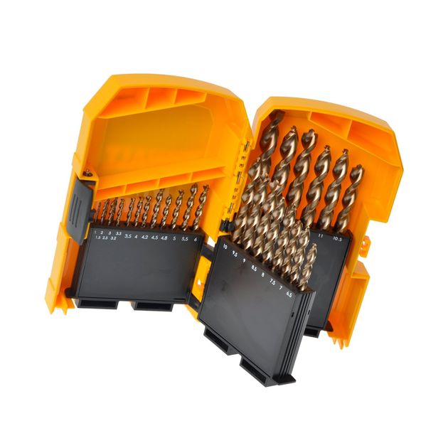 Набор сверл по металлу 29 шт. 1-13 мм в боксе DeWALT DT7926, фото  | SNABZHENIE.com.ua