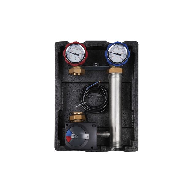 Насосна група Icma 1 1/2х1 підключення зліва, без насоса №R001, фото  | SNABZHENIE.com.ua