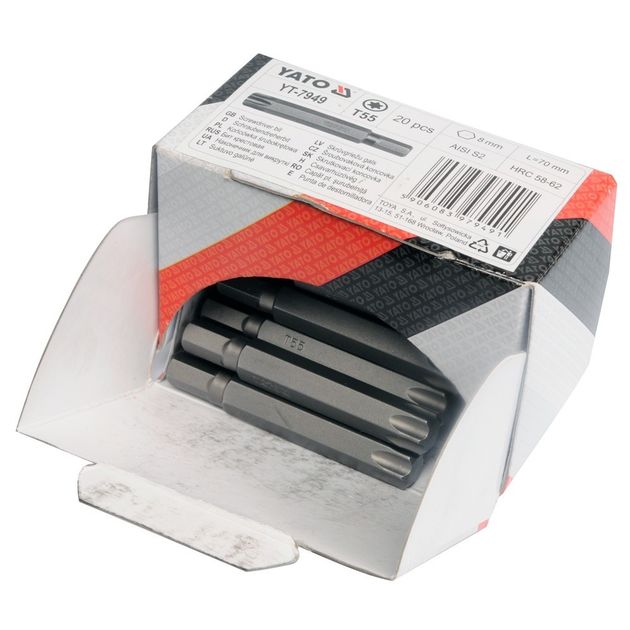 Бита 1/4, 50 мм, PH 2, YATO (YT-7848), фото , зображення 2 | SNABZHENIE.com.ua