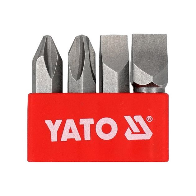 Биты ударные YATO 5/16" 36 мм, набор 4 шт. (YT-2812), фото  | SNABZHENIE.com.ua