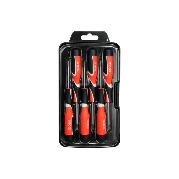 Мини отвертки Torx T5-T10, 50 мм, 6 шт. YATO (YT-25862), фото  | SNABZHENIE.com.ua