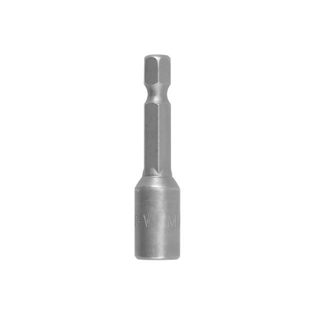Насадка торцева магнитная YATO HEX M7 x 48 мм, 1/4" [Блістер], фото  | SNABZHENIE.com.ua