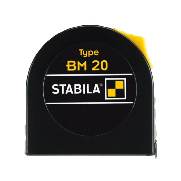 Рулетка STABILA BM20, 5 м x 19 мм, пластиковый корпус, стальная лента, фото  | SNABZHENIE.com.ua