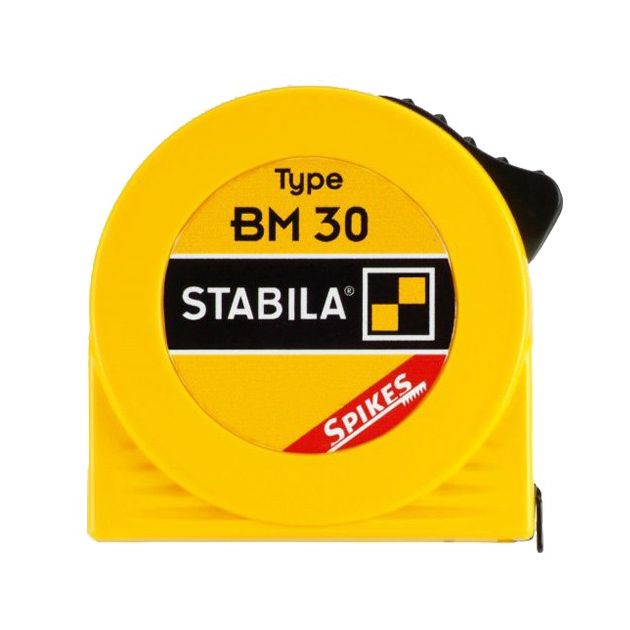 Рулетка STABILA BM30, 5 м х 19 мм, пластиковый корпус, стальная лента, фото  | SNABZHENIE.com.ua