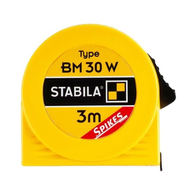 Рулетка STABILA BM30 W, 3 м x 16 мм, пластик, стальная лента, фото  | SNABZHENIE.com.ua