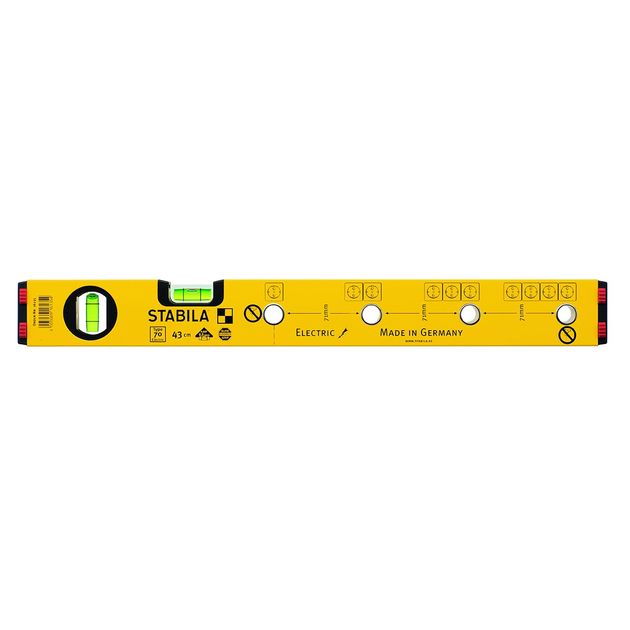 Уровень STABILA Type 70 Electric, 43 см, 2 капсулы + колпачки, фото , изображение 2 | SNABZHENIE.com.ua Уровень STABILA Type 70 Electric, 43 см, 2 капсулы + колпачки, фото , изображение 2 | SNABZHENIE.com.ua