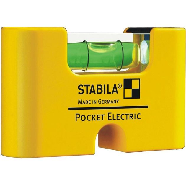 Мини уровень STABILA Pocket Electric PRO, магнитный, 1 капсула, чехол, фото  | SNABZHENIE.com.ua
