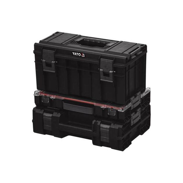 Ящики для инструментов YATO, 3 шт., 420х450х320 мм, модуль 41G28KP45B S12, фото  | SNABZHENIE.com.ua