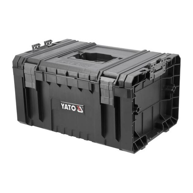 Ящик з 5 секціями для органайзерів YATO 240х450х320 мм, 23В для складних модулів S12, S1, фото  | SNABZHENIE.com.ua