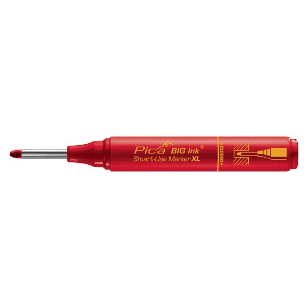 Маркер Pica BIG Ink Smart-Use XL, 170/40, красный, фото , изображение 5 | SNABZHENIE.com.ua Маркер Pica BIG Ink Smart-Use XL, 170/40, красный, фото , изображение 5 | SNABZHENIE.com.ua