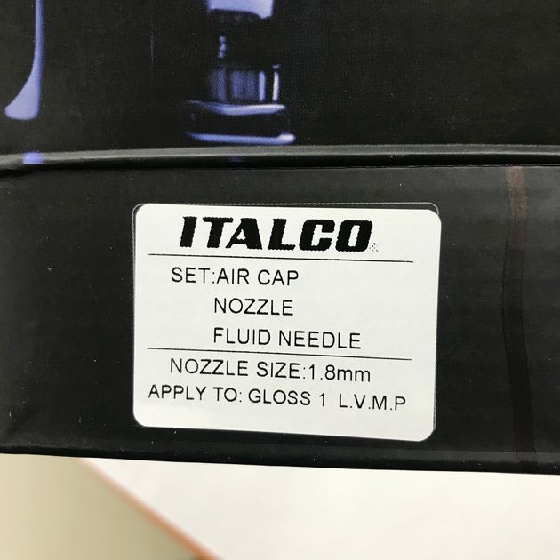 Форсунка Gloss LVMP 1,8мм для краскопультов ITALCO NS-Gloss-1.8LM, фото , изображение 2 | SNABZHENIE.com.ua Форсунка Gloss LVMP 1,8мм для краскопультов ITALCO NS-Gloss-1.8LM, фото , изображение 2 | SNABZHENIE.com.ua
