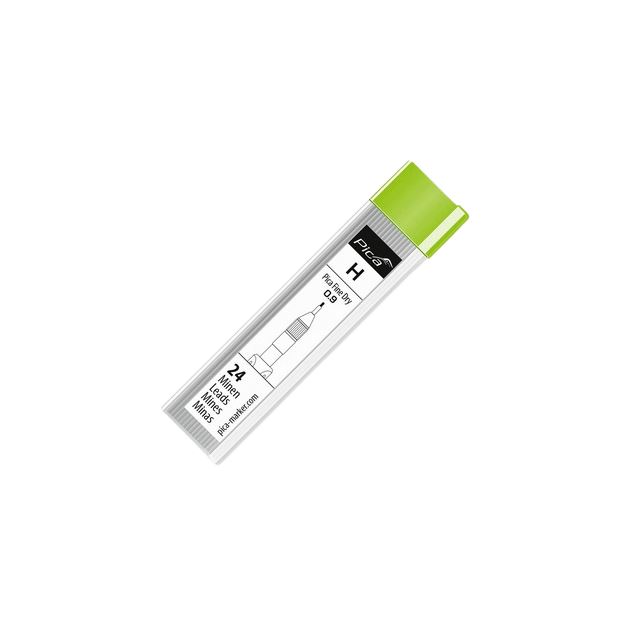 Запасные графитовые жала PICA Fine Dry, H, серый, 24 шт., фото  | SNABZHENIE.com.ua