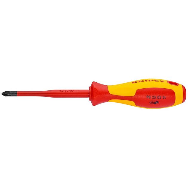 Викрутка для гвинтів з хрестовим шліцом Pozidriv KNIPEX 98 25 02 SL, фото  | SNABZHENIE.com.ua