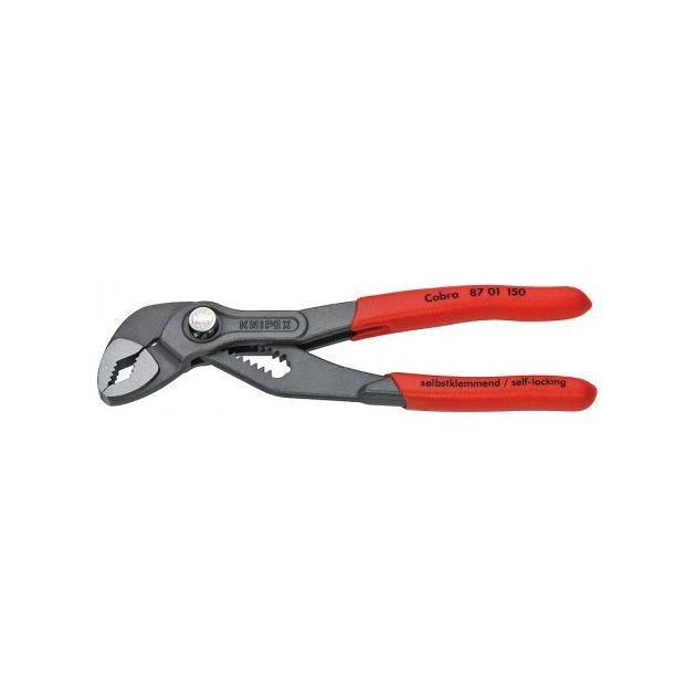 Високотехнологічні сантехнічні кліщі Cobra KNIPEX 87 01 150, фото  | SNABZHENIE.com.ua