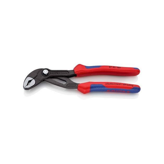Високотехнологічні сантехнічні кліщі Cobra KNIPEX 87 02 180, фото  | SNABZHENIE.com.ua