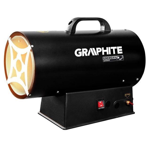 Газовый обогреватель 30 кВт для аккумулятора 18 В без батареи GRAPHITE, фото  | SNABZHENIE.com.ua