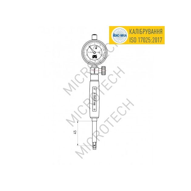 Нутромір індикаторний НИ-10 6-10 мм, фото , зображення 7 | SNABZHENIE.com.ua