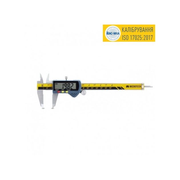 Цифровий штангенциркуль 300 мм з твердосплавними губками з великим екраном IP54, фото , зображення 6 | SNABZHENIE.com.ua