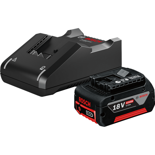 Аккумулятор Bosch GBA 18V 4.0Ah + зарядка Bosch GAL 18V-40, фото  | SNABZHENIE.com.ua
