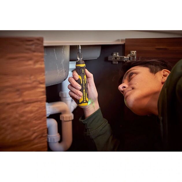 Викрутка акумуляторна STANLEY "FatMax", 4 В, 1,5 АхГод, F= 0,9 Нм, фото , зображення 6 | SNABZHENIE.com.ua