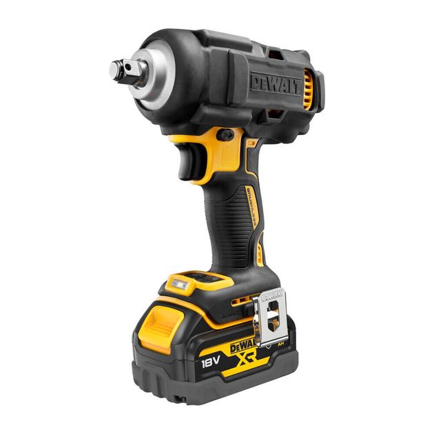 Гайковерт ударний акумуляторний безщітковий DeWALT DCF891P2G, фото , зображення 6 | SNABZHENIE.com.ua Гайковерт ударний акумуляторний безщітковий DeWALT DCF891P2G, фото , зображення 6 | SNABZHENIE.com.ua