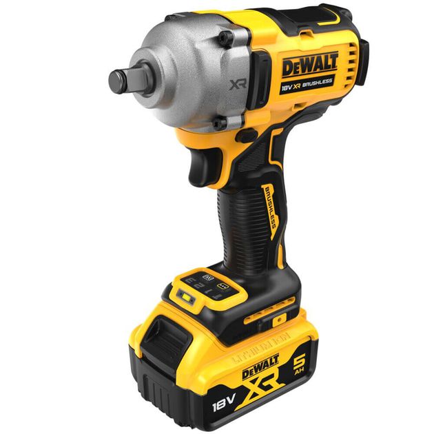 Гайковерт ударний акумуляторний безщітковий DeWALT DCF891P2T, фото , зображення 4 | SNABZHENIE.com.ua Гайковерт ударний акумуляторний безщітковий DeWALT DCF891P2T, фото , зображення 4 | SNABZHENIE.com.ua