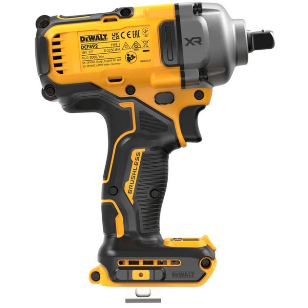 Гайковерт ударний акумуляторний безщітковий DeWALT DCF892N, фото , зображення 4 | SNABZHENIE.com.ua Гайковерт ударний акумуляторний безщітковий DeWALT DCF892N, фото , зображення 4 | SNABZHENIE.com.ua