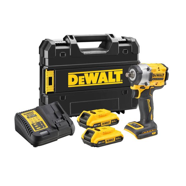 Гайковерт ударний акумуляторний безщітковий DeWALT DCF921D2T, фото  | SNABZHENIE.com.ua