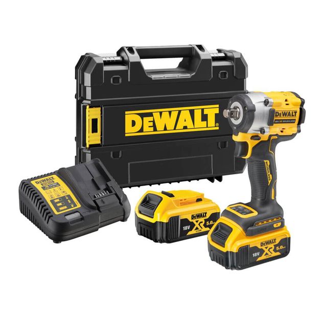 Гайковерт ударный DeWALT DCF921P2T, аккумуляторный, бесщёточный, фото  | SNABZHENIE.com.ua