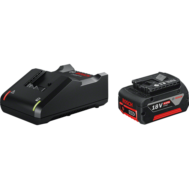 Аккумулятор Bosch GBA 18V 4.0Ah + зарядка Bosch GAL 18V-40, фото , изображение 4 | SNABZHENIE.com.ua Аккумулятор Bosch GBA 18V 4.0Ah + зарядка Bosch GAL 18V-40, фото , изображение 4 | SNABZHENIE.com.ua