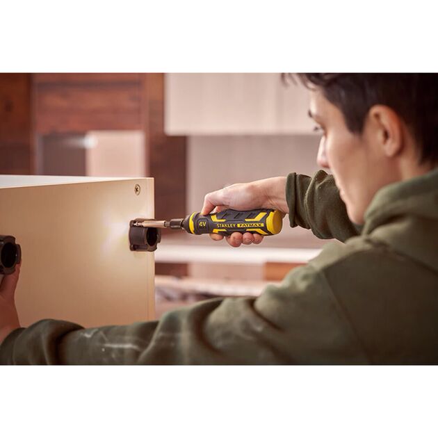 Викрутка акумуляторна STANLEY "FatMax", 4 В, 1,5 АхГод, F= 0,9 Нм, фото , зображення 2 | SNABZHENIE.com.ua