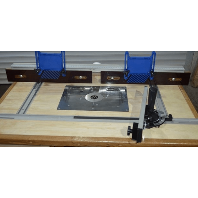 Кутовий упор з напрямною по Т-подібному пазу 19 мм JET 60630T, фото , изображение 5 | SNABZHENIE.com.ua