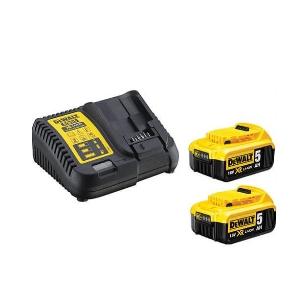 Зарядний пристрій з двома акумуляторами DeWALT DCB115P2, фото  | SNABZHENIE.com.ua