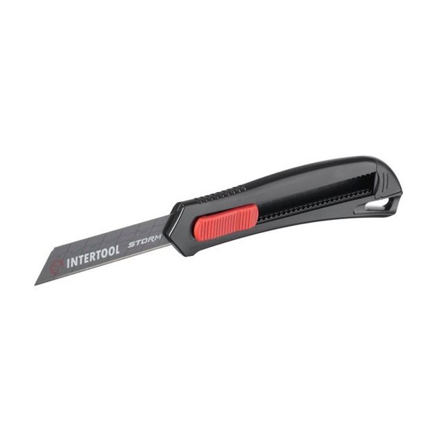 Сегментный нож 18мм Storm INTERTOOL HT-0514, фото , изображение 3 | SNABZHENIE.com.ua