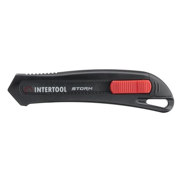 Сегментный нож 18мм Storm INTERTOOL HT-0514, фото , изображение 4 | SNABZHENIE.com.ua