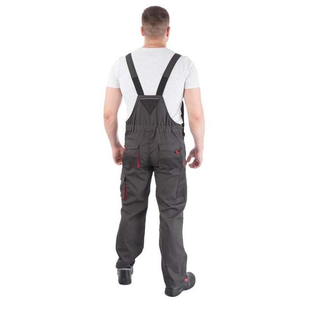 Полукомбинезон рабочий INTERTOOL SP-3026, 80% п/э, 20% хл, XXL, фото , изображение 5 | SNABZHENIE.com.ua Полукомбинезон рабочий INTERTOOL SP-3026, 80% п/э, 20% хл, XXL, фото , изображение 5 | SNABZHENIE.com.ua