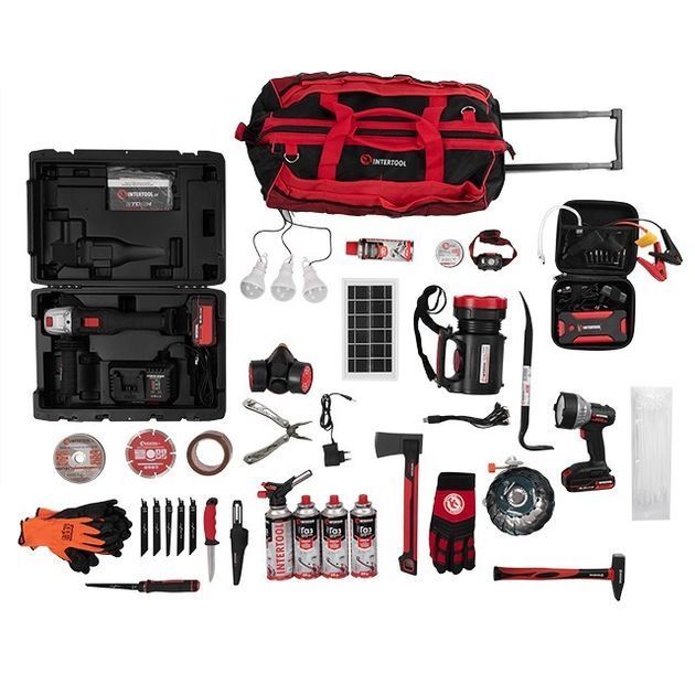 Набор для выживания INTERTOOL BX-1010 Экстра, фото , изображение 2 | SNABZHENIE.com.ua