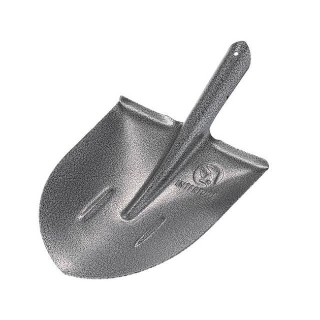 Штыковая лопата INTERTOOL FT-2000, 0,8 кг, с ребрами жесткости, фото  | SNABZHENIE.com.ua