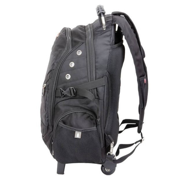 Рюкзак дорожній, 3 відділення, 30 л, на колесах з телескопічною ручкою INTERTOOL BX-9024, фото , зображення 4 | SNABZHENIE.com.ua Рюкзак дорожній, 3 відділення, 30 л, на колесах з телескопічною ручкою INTERTOOL BX-9024, фото , зображення 4 | SNABZHENIE.com.ua