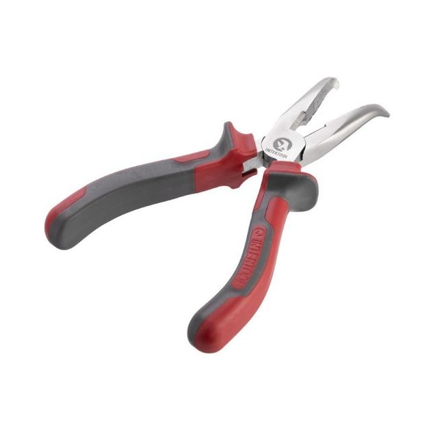 Щипцы удлиненные изогнутые 160 мм ПРОФ. INTERTOOL HT-0131, фото , изображение 2 | SNABZHENIE.com.ua Щипцы удлиненные изогнутые 160 мм ПРОФ. INTERTOOL HT-0131, фото , изображение 2 | SNABZHENIE.com.ua